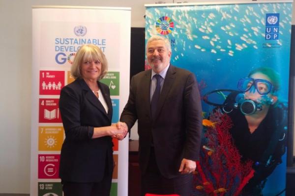 Cousteau and UNDP to restore oceans for sustainable development side by side Cousteau and UNDP to restore oceans for sustainable development side by side